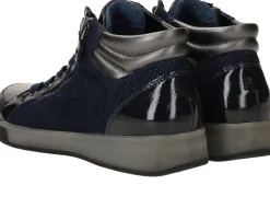 Ara OM-ST-High-Soft Sneakers Blauw Dames