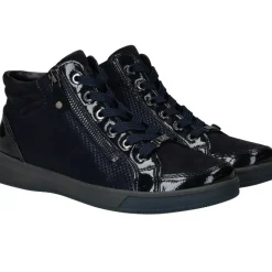Ara OM-ST-HIGH-SOFT Veterschoenen Blauw Dames