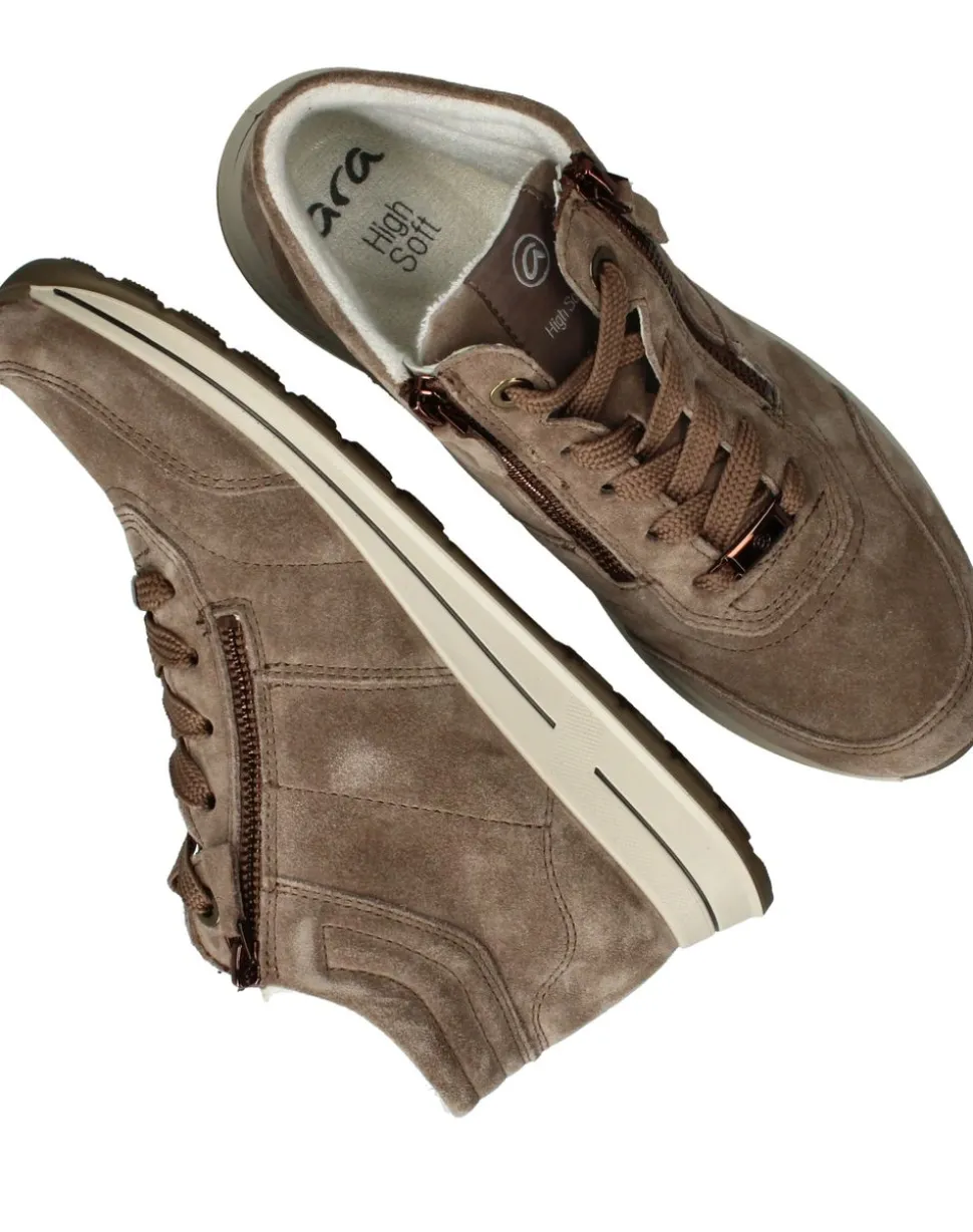 Ara Osaka 2.0 Veterschoenen Taupe Dames