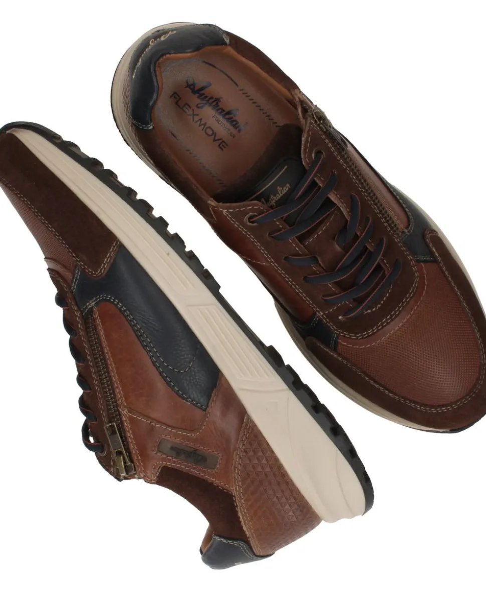 Australian Discover Sneakers Bruin Heren