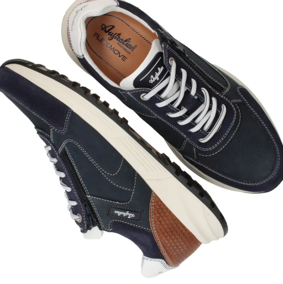 Australian Discover Sneakers Blauw Heren