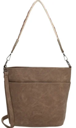 Beagles Schoudertas Taupe Dames