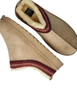 Belizia Dichte pantoffels Beige Dames