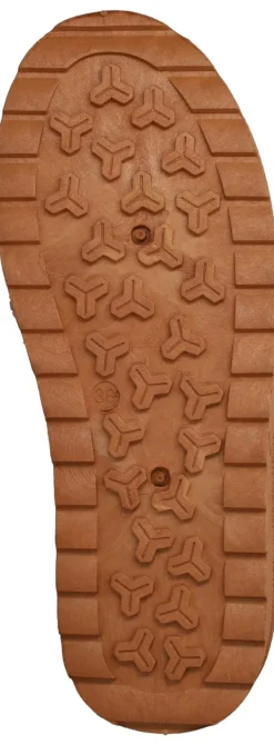 Belizia Dichte pantoffels Cognac Dames