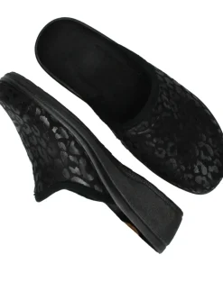 Belizia Muiltjes Zwart Dames