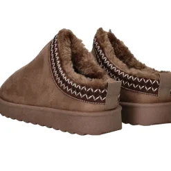 Belizia Pantoffels Taupe Dames