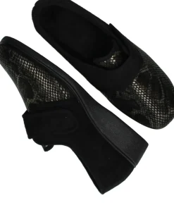 Belizia Pantoffels Zwart Dames