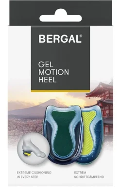 Bergal Gel Motion Heel Zooltjes Kleurloos Dames Heren