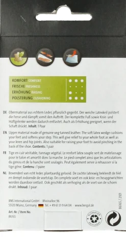 Bergal Heel Cushion Zooltjes Dames Heren