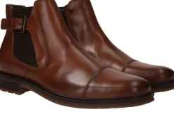 Bugatti Chelseaboots Cognac Heren