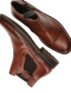 Bugatti Chelseaboots Cognac Heren