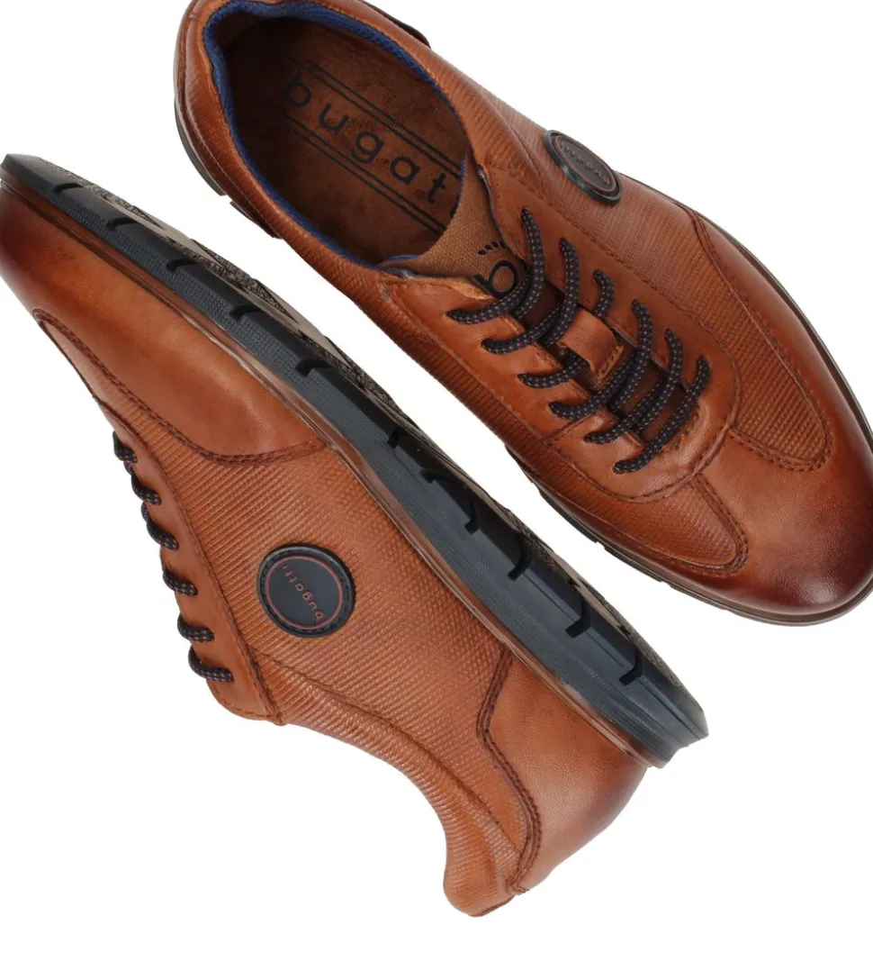 Bugatti Sneakers Cognac Heren
