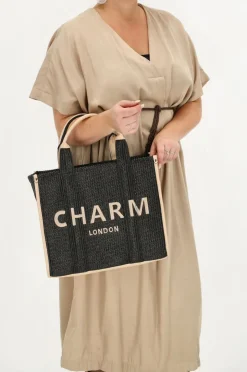 Charm Tas Zwart Dames