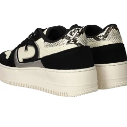 Cruyff Campo Low Tall Sneakers Zwart Dames