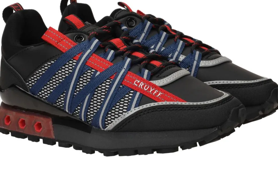 Cruyff Fearia Sneakers Zwart Jongens