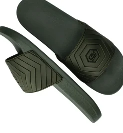 Cruyff Hex Slide Slippers Groen Heren