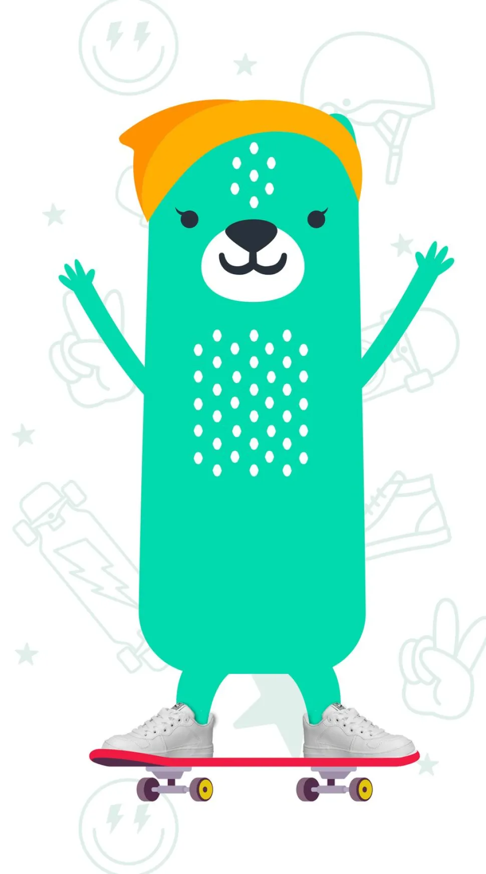 Cruyff Royal C Sneakers Wit Meisjes Jongens