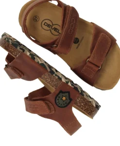 Develab Sandalen Bruin Jongens