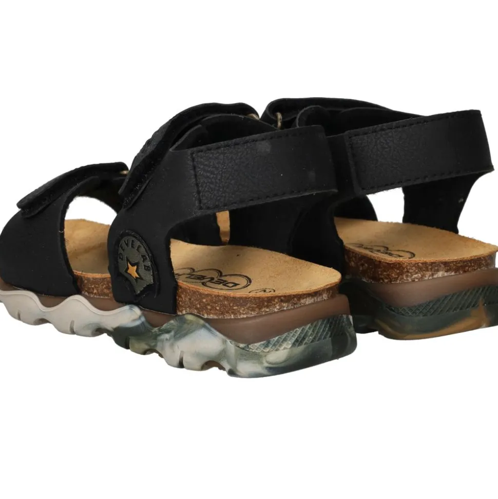 Develab Sandalen Zwart Jongens