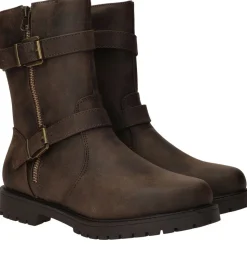 DSTRCT Bikerboots Bruin Dames