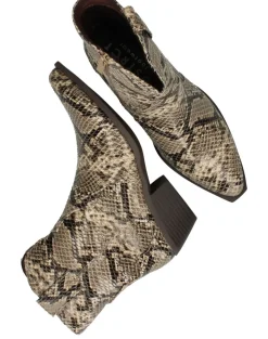 DSTRCT Enkellaarsjes Beige Dames