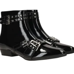 DSTRCT Enkellaarsjes Zwart Dames