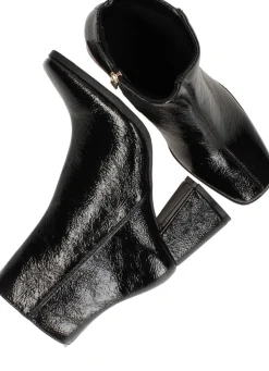 DSTRCT Enkellaarsjes Zwart Dames