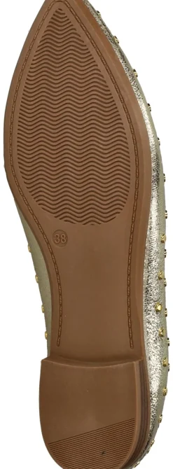 DSTRCT Loafers Goud Dames