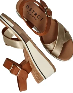 DSTRCT Sandalen Bruin Dames