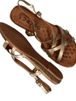 DSTRCT Sandalen Goud Dames