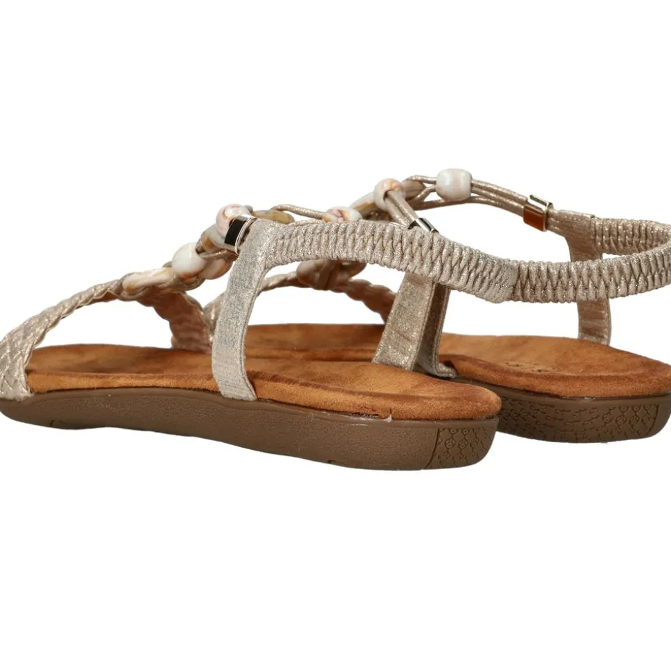 DSTRCT Sandalen Goud Dames