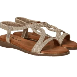 DSTRCT Sandalen Goud Dames