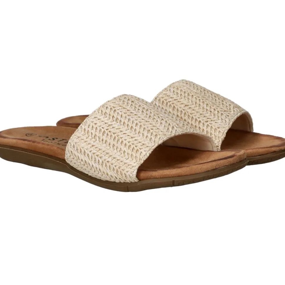 DSTRCT Slippers Beige Dames