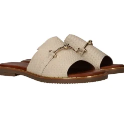 DSTRCT Slippers Beige Dames