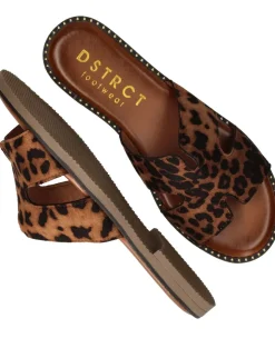 DSTRCT Slippers Bruin Dames