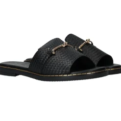 DSTRCT Slippers Zwart Dames