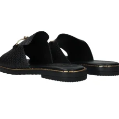 DSTRCT Slippers Zwart Dames