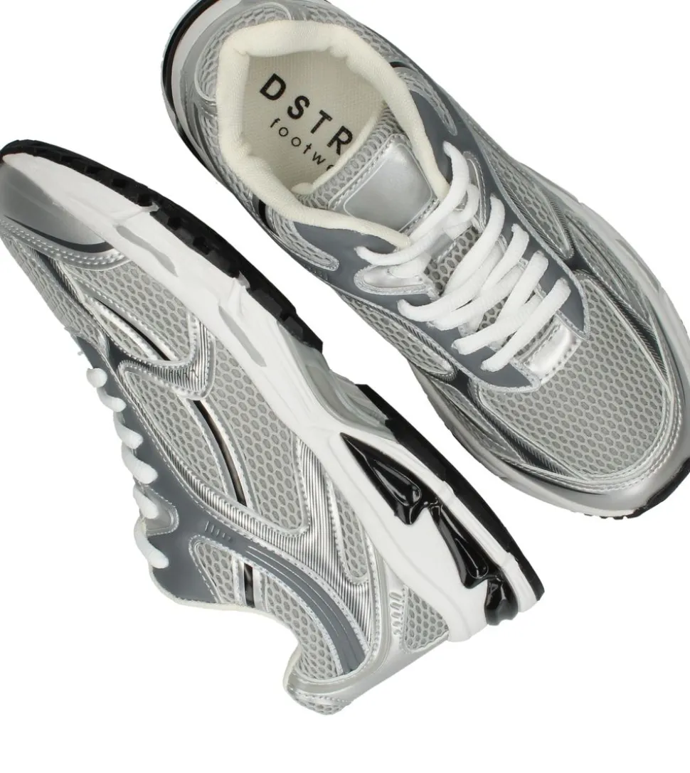 DSTRCT Sneakers Zilver Dames