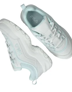Fila Strada Logo Sneakers Wit Meisjes