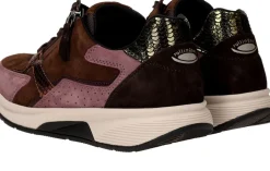 Gabor Rollingsoft Sneakers Paars Dames