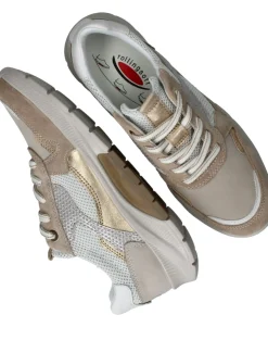 Gabor Rollingsoft Sneakers Beige Dames