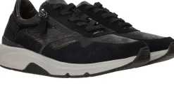 Gabor Rollingsoft Sneakers Zwart Dames