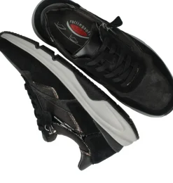 Gabor Rollingsoft Sneakers Zwart Dames