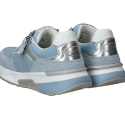 Gabor Rollingsoft Sneakers Blauw Dames