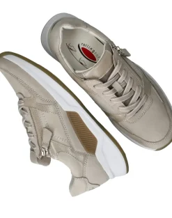 Gabor Rollingsoft Sneakers Beige Dames