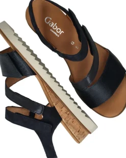 Gabor Sandalen Blauw Dames