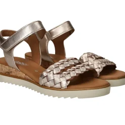 Gabor Sandalen Goud Dames