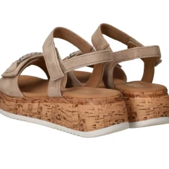 Gabor Sandalen Taupe Dames