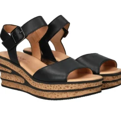 Gabor Sandalen Zwart Dames