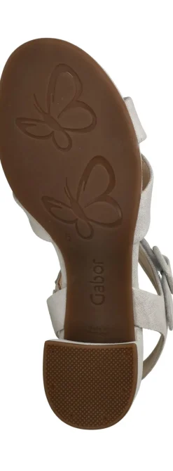 Gabor Sandalettes Zilver Dames